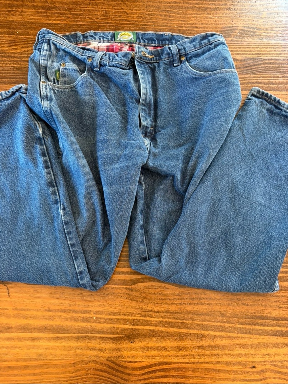 Cabela's Men's Relaxed Fit Blue Denim Jeans